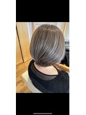 -10歳を叶える◎若見えグレイヘアーぼかし