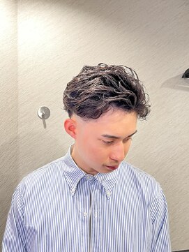 プラウド(PROUD) 7.3オールバックパーマ/メンズカット/田町床屋