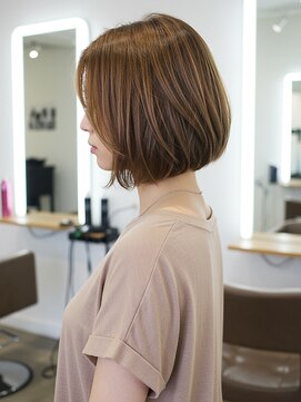 フラテロ(fratello) 【fratello】ふんわりナチュラルストレート/ショートボブ