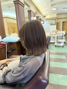 シャンプー ボーイ 宮崎柳丸店(SHAMPOO BOY) オリーブベージュ【宮崎市/カラー】