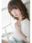 *CUORE松戸*…くびれカールで♪妹系☆甘え顔ミディa