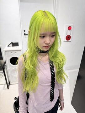 ココ 原宿(KOKO) 10代/20代/モード/くびれヘア/デザインカラー/ハイライトカラー/