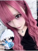 ピンク×エクステ
