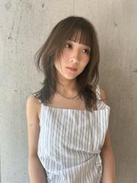 バロンフェム(baLon.fem)&nbsp;【stylist田島】ブリーチなし／オリーブカラー