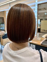 フリップビーアヴェダ(FLIP B AVEDA)&nbsp;本八幡×オーガニックカラー×シンプルボブ×艶髪