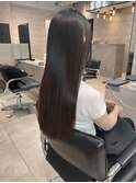 圧倒的ツヤ☆ダメージレス縮毛矯正でうる艶ヘアーに☆