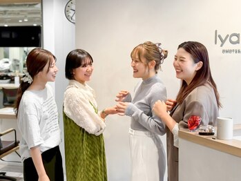 リヤン 表参道(lyann)の写真/【女性ならではのセンスと共感力】“似合う”を叶える女性スタイリスト多数◎