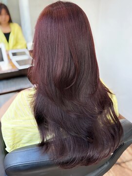 アリスバイアフロート 自由が丘(ALICe by AFLOAT) ワンカール/ハッシュカット/カシスラベンダー