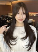 レイヤー×韓国ヘア×エイジング髪質改善カラー×トリートメント