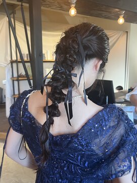 キチ(kici) 編みおろしヘア