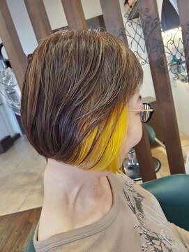 ヘアークリエイション クラフト(HAIRCREATION CRAFT) カットカラーインナーカラー