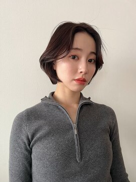 シーン(SCENE) [天神今泉/黒髪カタログ/クラゲヘアー/オリーブグレー]