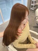 アイシー 表参道(ICY)&nbsp;明るめブラウン【ヘーゼルブラウン】顔まわりカット