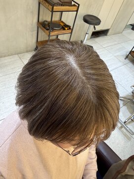 インプレッション(impression produced by LA’BO) 【札幌/impression佐藤】白髪を活かしてぼかして染める