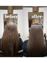 ヘアーパラディ hair paradis&nbsp;【髪質改善】メテオカラー＆縮毛矯正で艶髪