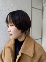 ミクマル(micmal) 前髪あり大人可愛いウルフレイヤーアッシュベージュ小顔カット