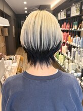 アイフィールアヴェダ 船堀店(i feel AVEDA)&nbsp;【木村】ウルフショート/ショートボブ/アンブレラカラー