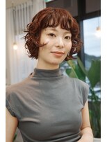 シアン(cyan)&nbsp;【粕屋・志免】大人っぽく揺れる、くせ毛風ショートボブ