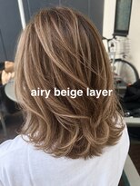ヘアーリゾートサロン リチェット(Hair Resort Salon Ricetto)&nbsp;airy beige layer