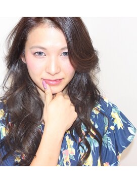 ラ メール ヘア デザイン(La mer HAIR DESIGN) **Lamer**カジュアルカール×立ち上げバング