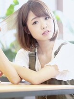 エマージュ 新宿(Emerge)&nbsp;上司ウケ抜 群☆美ツヤの大人可愛いストレートボブ♪