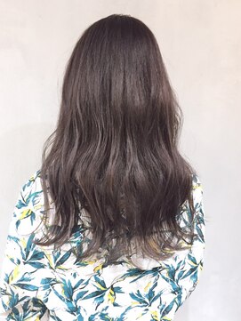 アルバム 新宿(ALBUM SHINJUKU) スモーキーベージュ_丸みショート無造作カールボブディ_ba178292