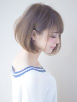 ココラー(COCOlar) ナチュラルボブ前髪少しスケルトン