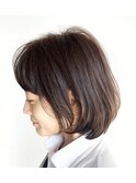 ラウンドボブ×シアアッシュ