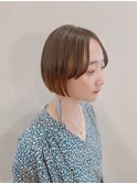 ミニボブ×インナーカラー