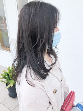 コジック ヘアアンドアイ(Cogic hair & eye) 大人ナチュラル寒色カラー低明度透明感レイヤーロング