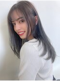 透明感カラー☆ラベンダーアッシュブルージュ