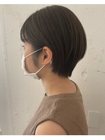 カウチ 板橋本町店(kauti)&nbsp;すっきりショート×オリーブベージュ