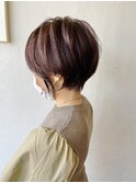 大人可愛いショートスタイル