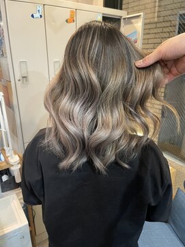 ラフ(LAFF) #黒髪#ボブルフ#ネビージュ#小顔#ワンレン