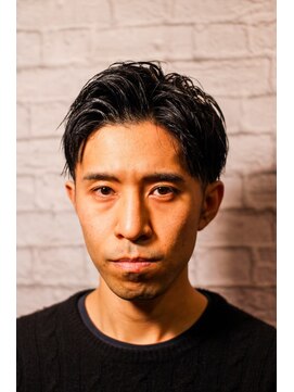 銀座マツナガ 新宿野村ビル店 アップバンク×ツーブロック