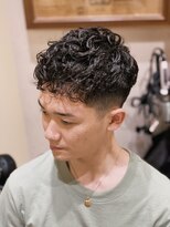 フォーコーナーズカットショップフェイビーズ 名古屋西(FourCornersCutShop favey's)&nbsp;スペインカール[メンズカット/スキンフェード/メンズパーマ]