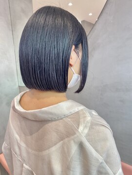 ロンドポレール 北千住(Lond polaire) 【伊勢】美人ボブ/ペールベージュ/外ハネボブ