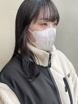 ヘアー アイス 御器所本店(HAIR ICI) 10代20代30代大人かわいい艶感アッシュグレージュヨシンモリヘア