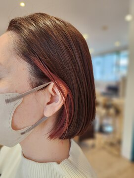 イト リトルヘアガーデン(ito. little hair garden) ボブ×イヤリングカラー