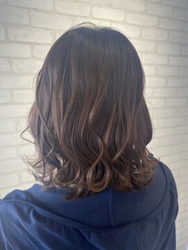 エヌアンドエー 草加店(N&A) 艶感ボブ×巻きアレンジ