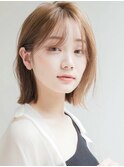 トリートメント ブリーチなしダブルカラー 前髪縮毛矯正