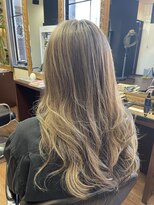 ロイヤルフラッシュ(royal flush) 白髪ボカシハイライト。