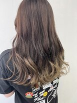 アオアクア バイ グルグル 小岩店(ao akua by GULGUL)&nbsp;.ベージュアッシュ×グラデーション.