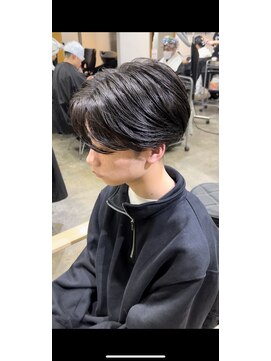 エルオム(EL.HOMME) ナチュラルセンターパート