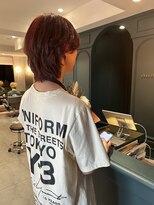 チャンチ(chanch)&nbsp;【お客様style】メンズウルフ/カルマヘア/シースルーマッシュ