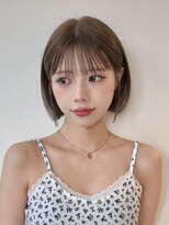 ロンドブルーム 天神大名店(Lond Bloom)&nbsp;10代20代30代韓国ボブ髪質改善切りっぱなしボブ似合わせカット