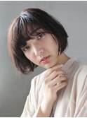 ミニボブ×インナーカラー