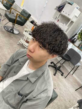 リミットバイアフィナー 大宮店(limit by Afinar) メンズ　ハードツイスパ　マッシュ　ツーブロ