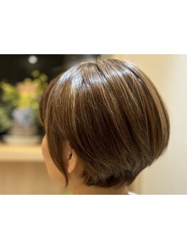 【完全プライベート】白髪ぼかしやハイライト、イヤリングカラーなどあなたの理想に合わせてご提案☆