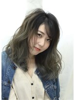 ヘアー カフェ コトノハ(hair cafe kotonoha)  【コトノハ】極細ハイライトレイヤーロング 小顔ゆる巻きロング